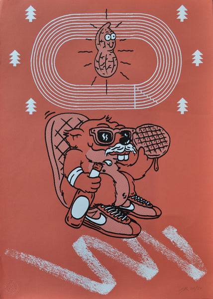 'BEER, WAFFLES & NUTS'  by ART & SOLE CORTEZ ID PROJECT